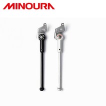 미노우라 신형 SLMV-1 미니벨로용 알루미늄 킥스텐드, 블랙