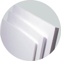 현진아트 원단 보드롱 우드락 HB 백색 600 x 900 mm, 1장, 600x900 5T