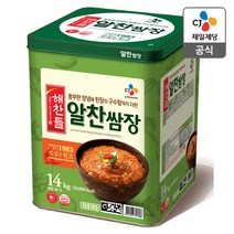 해찬들 알찬쌈장 지함, 14kg, 1개