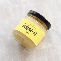 허니레터 크림꿀 130g 사양잡화꿀 숙성 결정 미니꿀, 1개