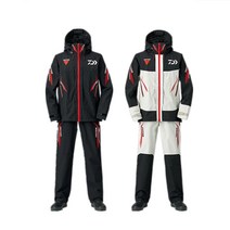 DAIWA 고어텍스 사계절 낚시복(자수로고), 검정, XL(국내사이즈 100)