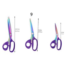 재단사가위 공예 원예 다용도 도금 의류 꽃 실절단 원단 커팅 커터기 시저스, 9인치 가위