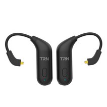 블루투스 헤드셋 TRN-BT20 무선 블루투스 호환 5.0 HIFI 이어폰 2PIN MMCX 커넥터 이어 후크 Revonext TRN VX Pro TA1 v90 MT1CS2 용, 04 MMCX