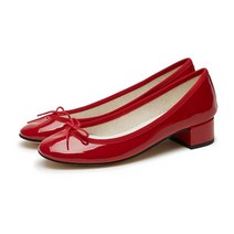 레페토repetto 레페토 여성 까미유 유광 레드 플랫슈즈 V511V 550