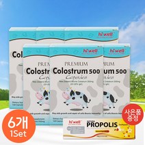 하이웰 프리미엄 초유 Colostrum 500 120캡슐, 6개