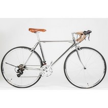 METTLER/Meller 자전거 고탄소강 700C 로드바이크, 은 도금 7단