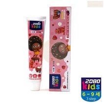 2580 과일 향 어린이 치약 6살 7살 8살 9살 치악 3단계 저학년