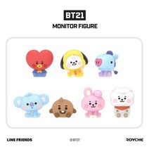 BT21 베이비 모니터 피규어, 1개, BT21 베이비 모니터 피규어(알제이)