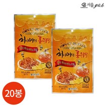 서울지앤비 허니버터 홍쥐포 25g x 20봉, 상세페이지 참조