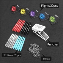 다트 Cyeelife 27 pcs60 pcs 다트 비행 꼬리 날개 깃털 잎 다트 판 게임 액세서리, 협력사, 라이트 그레이