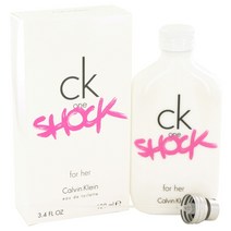 캘빈클라인 CK One Shock Eau De Toilette Spray 100 ml for Women, 100ml, 1