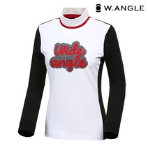 *본사직영* [와이드앵글] 블럭형 스텐카라 티셔츠 WWU18239W3