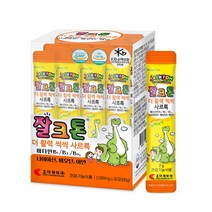 조아제약 잘크톤 더 활력 씩씩 사르륵 30포 어린이 멀티비타민 미네랄 키즈 종합비타민 초등학생 영아 유아 비타민 영양제, 2개