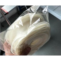 오간자 물결 웨딩 리본 꽃다발 컬러 용품 솔리드 오간자리본끈 장 봉제 선물 파티 장식, F