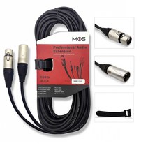MOS MX-15M X XLR암수 캐논 암수케이블 15M 무산소동 마이크 케이블 찍찍이 포함