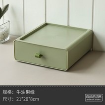 모듈형 데스크 서랍장 사무용품 문구 화장품 오거나이저 책상 사무실 보관 트레이 수납함 학용품 잡화, 그린