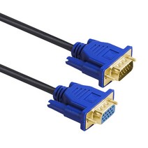 케이엘컴 RGB(D-SUB/VGA) 15핀 연장 케이블(M/F), 5M