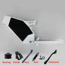 부릉이 가성비 고성능 클래식 배달용 전기자전거 2019 최신 디자인 5000W 3000W 1500W 1000W 눈 지방 산악 Enduro Ebike 프레임, 흰색 지방 자전거 프레임