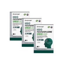 은행잎추출물 포스파티딜세린 징코1200 뇌영양제 수험생두뇌영양제 3통