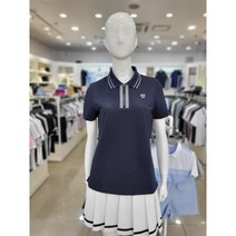 엘르골프 여성 에리 집업형 티셔츠 6I45210
