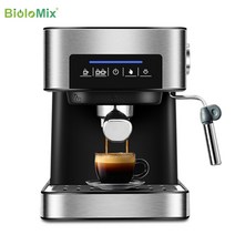 BioloMix 20 바 1050W 반자동 에스프레소 커피 머신 커피 메이커 우유 Frother Cafetera 카푸치노 온수 스팀, CM6863_CHINA | UK