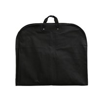 마다메이드 부직포 옷커버 수트 케이스 (손잡이형), (블랙), 1개