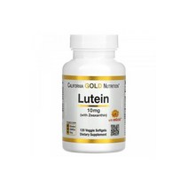 캘리포니아골드뉴트리션 아이허브 CGN 루테인 위드 제아잔틴 10mg 120정 지아잔틴, (아이허브) CGN 루테인 위드 제