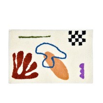 방바닥 북유럽풍 거실 매트 안마의자 카펫 러그 얽히고 설킨 Bathmat 욕실 기능 입구 층 안티 슬립 패드 미적 홈 룸