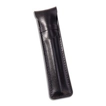 만년필케이스 만년필파우치 PU 가죽 미니 펜 가방 친환경 연필 케이스 휴대용 노트북 저널 홀더 사무실 문구 1 개, 큐