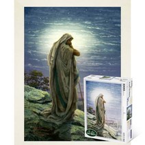 퍼즐피플 기독교 직소퍼즐 모음, 예수의기도 1000피스 액자포함(우드화이트), 1000p