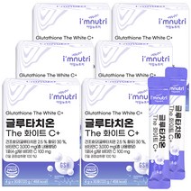 아임뉴트리 글루타치온 The 화이트 C+ 4g x 30포, 120g, 6개