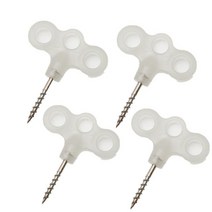 4 PCS 야간 안전 빛나는 못 캠핑 하이킹 나사 스파이크 후크 빛나는 접지 나사 텐트 네일 바람 로프 버클 액세서리, 다중, 다중