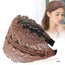 꽃레이스 컬러 머리띠 헤어밴드 머리끈 머리핀 헤어핀 헤어끈 여성 스카프 악세사리