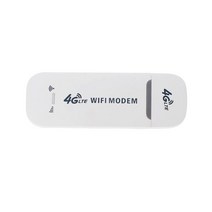 인터넷 라우터 와이파이 범용 wifi 동글 휴대용 4g lte 모뎀 스틱 sim 카드, 하얀