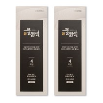 씨드비 수작 물염색 20회분 저자극 셀프 새치 염색약 오윤아 홈쇼핑 시드비 씨비드, 씨드비 시즌2 다크브라운8회분(도구없음)
