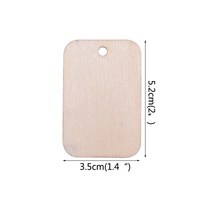 레이저조각기 각인기두나무 애완 동물 ID 태그 DIY 스테인레스 스틸 시트 레이저 조각사 맞춤형 금속 이름, 03 50Pcs