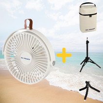 이엑스파워 3단 휴대용 무선선풍기 ETF-3, 1개