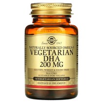 솔가 오메가3 카라기난 DHA 식물성 소프트젤 50정, 오메가-3 식물성 DHA  200mg 50정