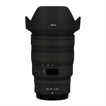 【카메라 보호 스티커】Nikon Z 24-70F2.8S 보호 필름 필링 Nikon 2470 2.8 일체형 탄소 섬유 스티커 3M, Nikon24-70/F2.8S(서리로덥은블랙)