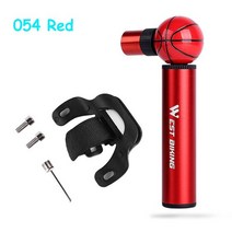자전거휴대용펌프 WEST BIKING-미니 자전거 펌프 알루미늄 합금 경량 160PSI 슈레이더 프레스타 핸들 팽창, 04 054 Red