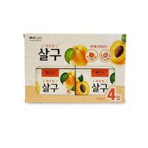 동산 매끈한 살구비누 살구추출물 은은한향 미용 비누, 단품