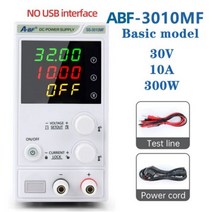 속도조절기 모터속도조절기 A-BF DC 조정 전원 공급 장치 30V 10A 프로그래밍 가능한 디지털 실험실 스위칭, 06 ABF-3010MF SET TC5_02 220V
