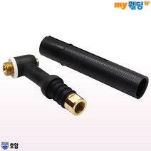 호암 티그 TIG 알곤 용접 토치 헤드 500A 공냉 플렉시블 K-500GF