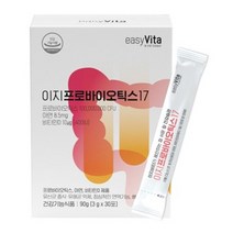 이지비타 이지프로바이오틱스17 모유유래 유산균 다니스코사 유산균 3g x 30포_jm, 8개