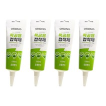 오공 목공용 접착제 250ml 수성 강력 작업 사무용품, 4개입
