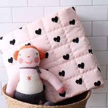 원단마트 냉장고 원단 천연 꼰사 인견 누빔 침구 패드용 블랙하트