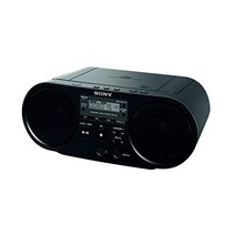 소니 라디오 CD플레이어 ZS-S40 FM AM 블랙