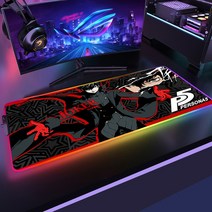 페르소나 컴퓨터 매트 Pc 마우스 패드 RGB Led 데스크 프로텍터 게이머 Deskmat 정의되지 않은 플레이, A15 _350x900x3mm, 14 A15_09 350x900x3mm