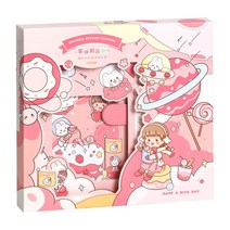 하영이네 별나라 다이어리 꾸미기 5종 세트, 핑크세트