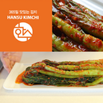 한수김치 갓김치 3kg, 1팩
